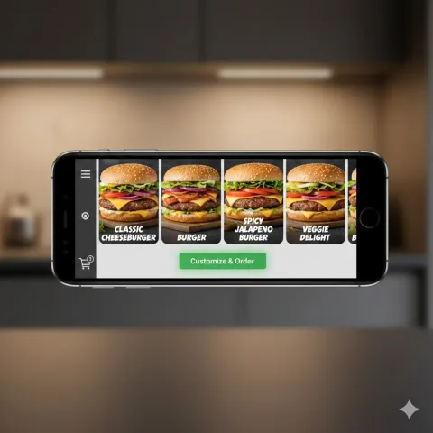 App Hamburguesería