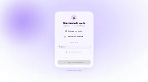 SaaS - Comunidad Pro Tech